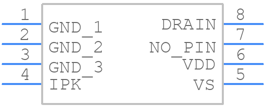 UCC28911DR - Texas Instruments - PCB symbol