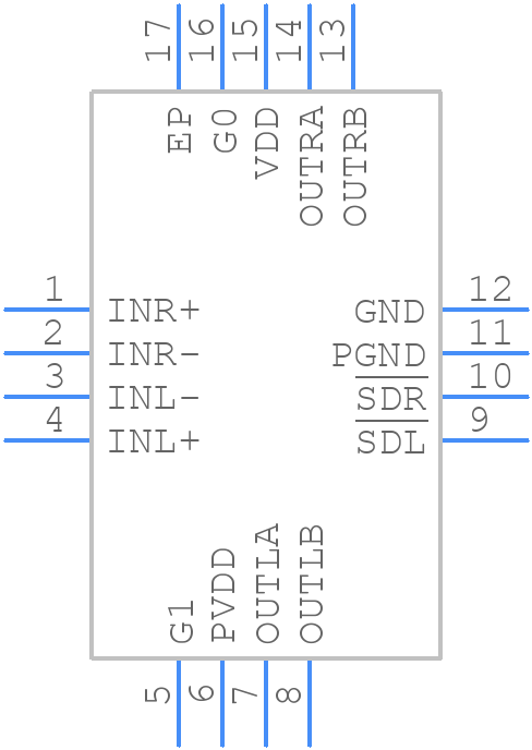 LM4674SQ/NOPB - Texas Instruments - PCB symbol