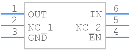 TPS72715DSET - Texas Instruments - PCB symbol