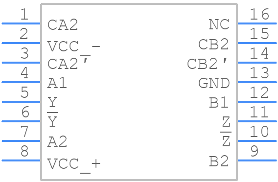 TL441CNSR - Texas Instruments - PCB symbol