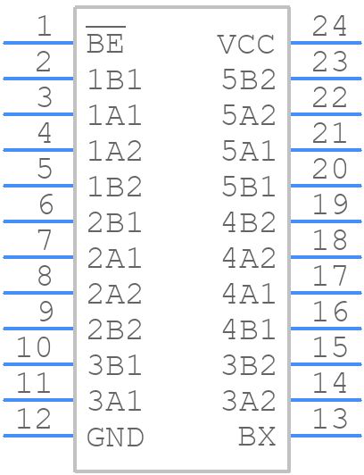 SN74CB3T3383DGVR - Texas Instruments - PCB symbol