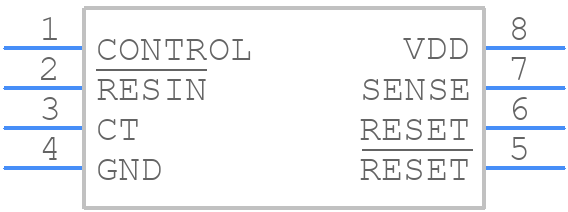 TLC7705QPWREP - Texas Instruments - PCB symbol