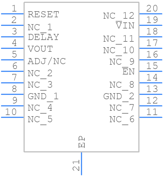 TPS7B6750QPWPRQ1 - Texas Instruments - PCB symbol