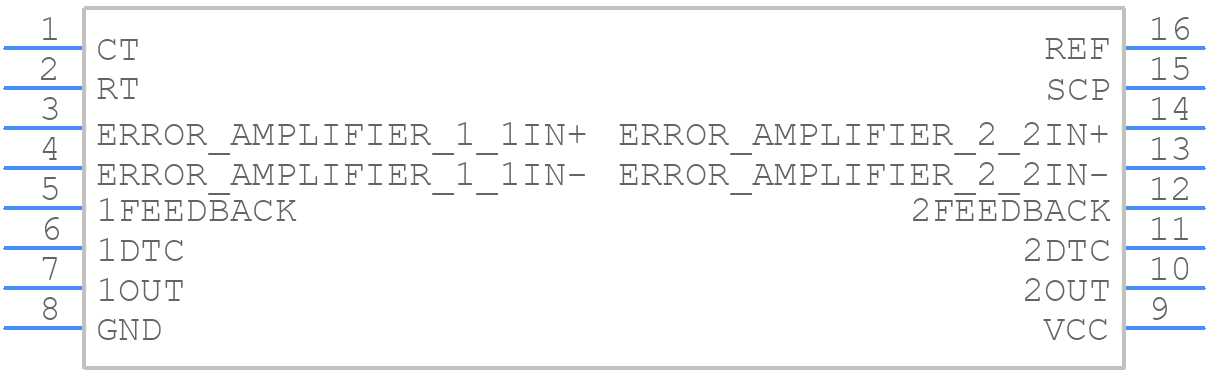 TL1451AMDREP - Texas Instruments - PCB symbol