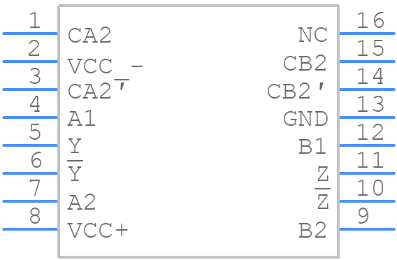 TL441MNSREP - Texas Instruments - PCB symbol