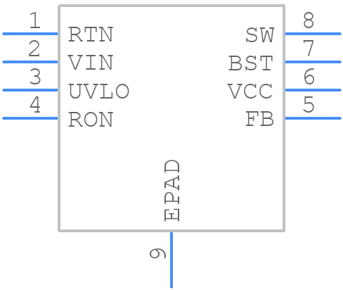 LM34926MR/NOPB - Texas Instruments - PCB symbol
