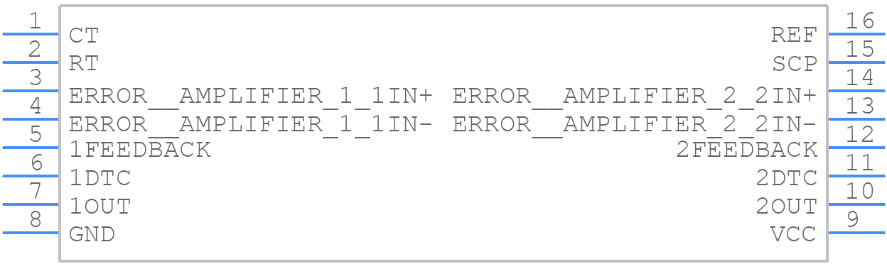 TL1451CNSR - Texas Instruments - PCB symbol