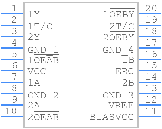 SN74GTLP1395DWR - Texas Instruments - PCB symbol