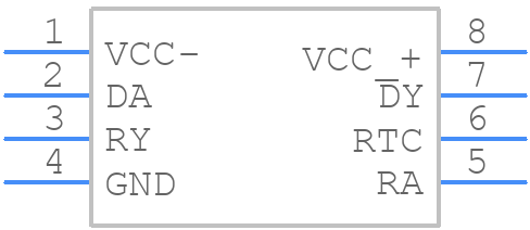 SN75155DR - Texas Instruments - PCB symbol