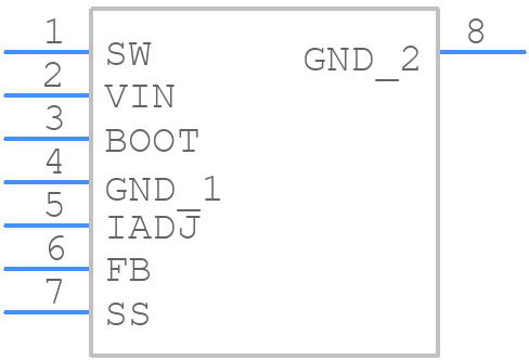 LM22679QTJE-5.0/NOPB - Texas Instruments - PCB symbol