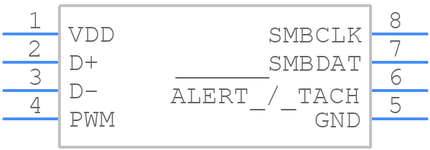 LM63CIMAX/NOPB - Texas Instruments - PCB symbol