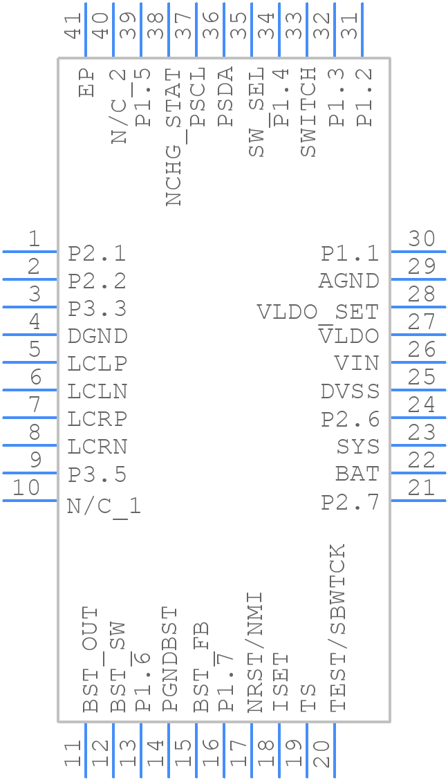 TPS65835RKPR - Texas Instruments - PCB symbol