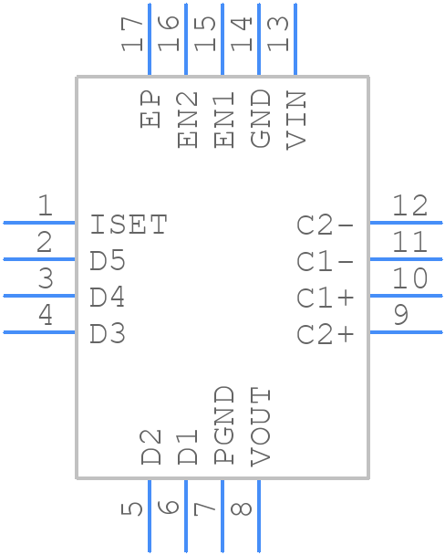 TPS60230RGTT - Texas Instruments - PCB symbol