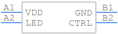 LP5560TME/NOPB - Texas Instruments - PCB symbol