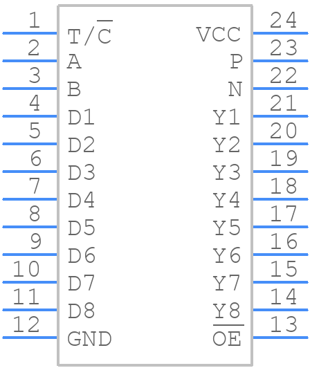 SN74LV8151PWR - Texas Instruments - PCB symbol