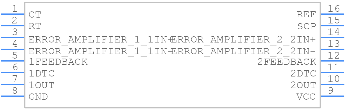 TL1451ACNSR - Texas Instruments - PCB symbol