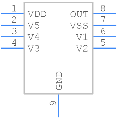 BQ771809DPJR - Texas Instruments - PCB symbol