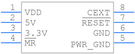LMC6953CM/NOPB - Texas Instruments - PCB symbol