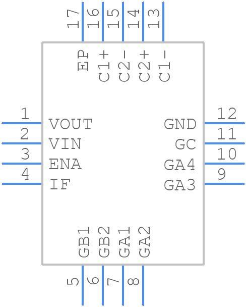 TPS60255RTER - Texas Instruments - PCB symbol