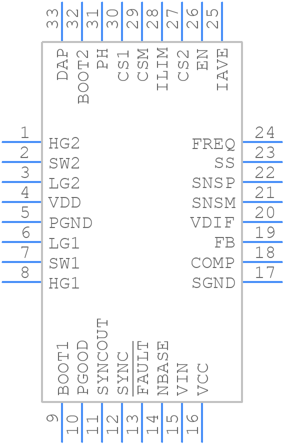 LM3754SQ/NOPB - Texas Instruments - PCB symbol