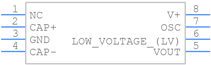 TC7660COA713 - Microchip - PCB symbol