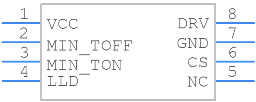 NCP43080DMTTWG - onsemi - PCB symbol