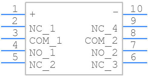 TQ2SL-5V-Z - Panasonic - PCB symbol