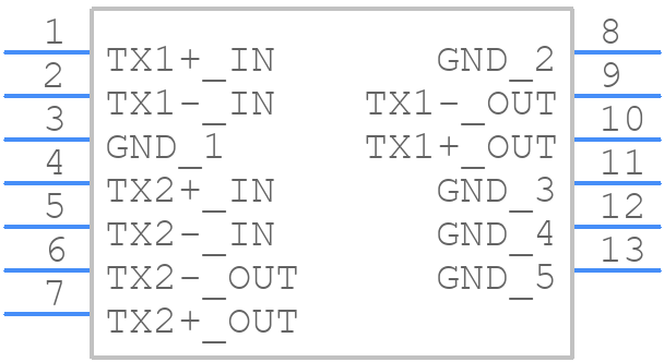 RCLAMP2574N.TCT - SEMTECH - PCB symbol