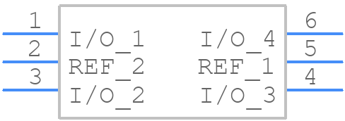 DALC208SC6Y - STMicroelectronics - PCB symbol