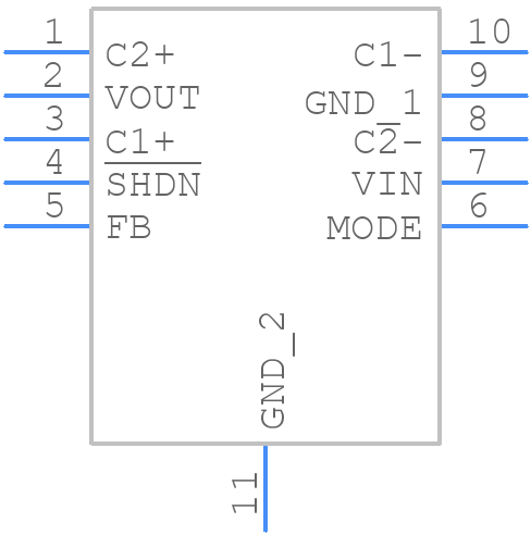 LTC3203BEDD#TRPBF - Analog Devices - PCB symbol