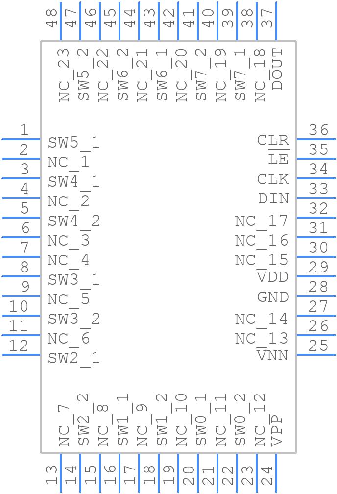 HV2201FG-G - Microchip - PCB symbol