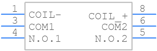 DK2a-12V - Panasonic - PCB symbol