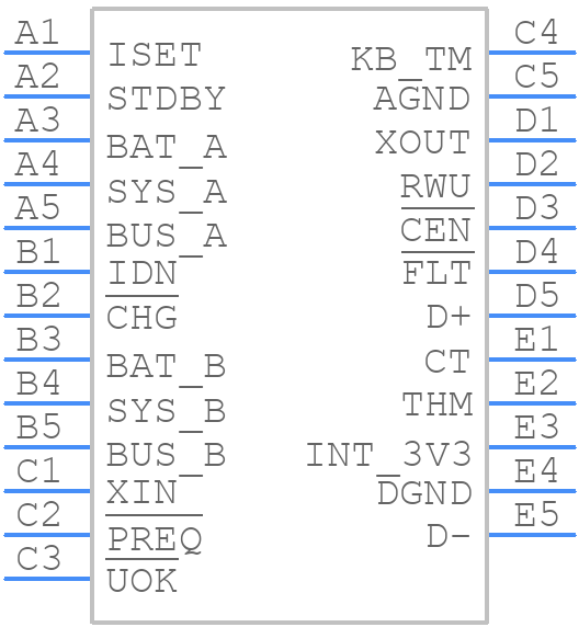 MAX8895YEWA+T - Analog Devices - PCB symbol