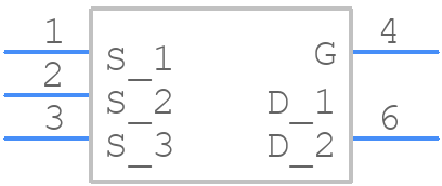 PSMN1R0-30YLC - Nexperia - PCB symbol