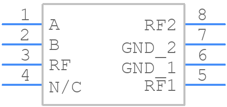 HMC194MS8E - Analog Devices - PCB symbol