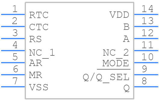 NLV14541BDR2G - onsemi - PCB symbol