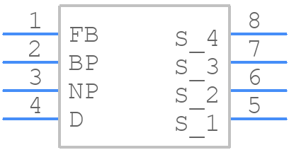 LNK623DG - Power Integrations - PCB symbol