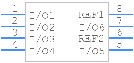 DALC112S1RL - STMicroelectronics - PCB symbol