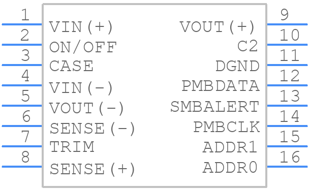 Q48SC12042NRDH - Delta Electronics - PCB symbol