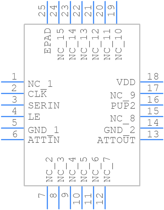 QPC6614TR13 - Qorvo - PCB symbol