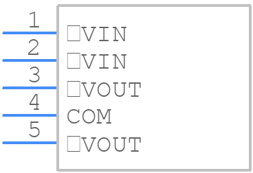 MGW30515 - Cosel - PCB symbol