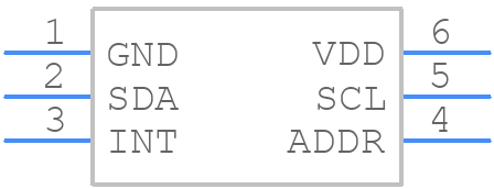 VEML6030-GS15 - Vishay - PCB symbol