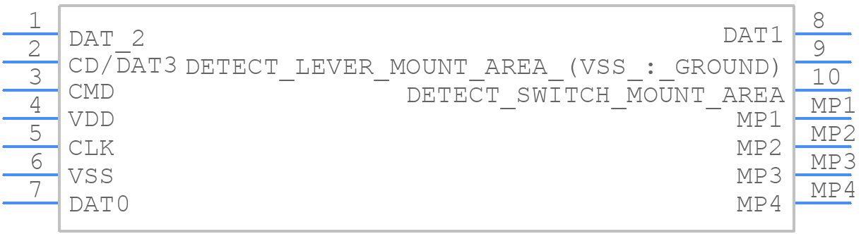 5033981892 - Molex - PCB symbol