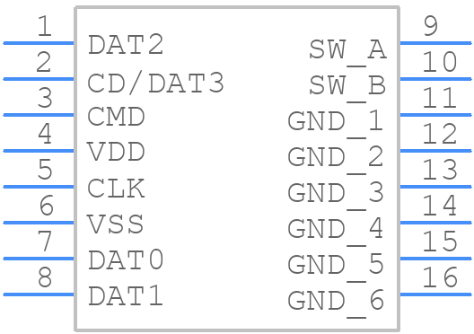 2201778-1 - TE Connectivity - PCB symbol