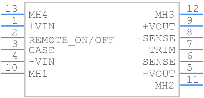 QSB35024S24 - XP POWER - PCB symbol