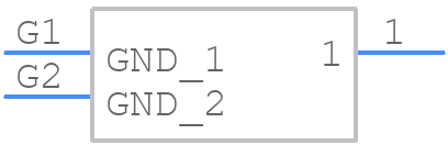 U.FL-PR-SMT2.5-1(10) - Hirose - PCB symbol