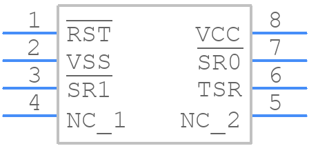 STM6503VEAADG6F - STMicroelectronics - PCB symbol