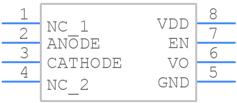 SI8715BC-A-IP - Silicon Labs - PCB symbol