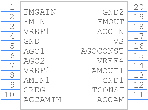 ATR4251C-TKQW - Microchip - PCB symbol