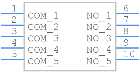 A6E-5104-N - OMRON Electronics - PCB symbol
